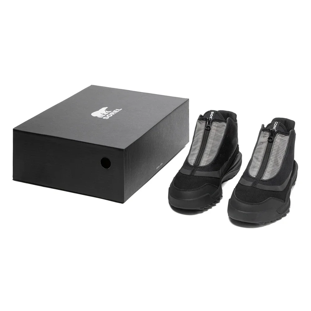 Sorel x Concepts ONA‎ 718 Men's Size 9 Mid Top Zip Black Shoes Boots